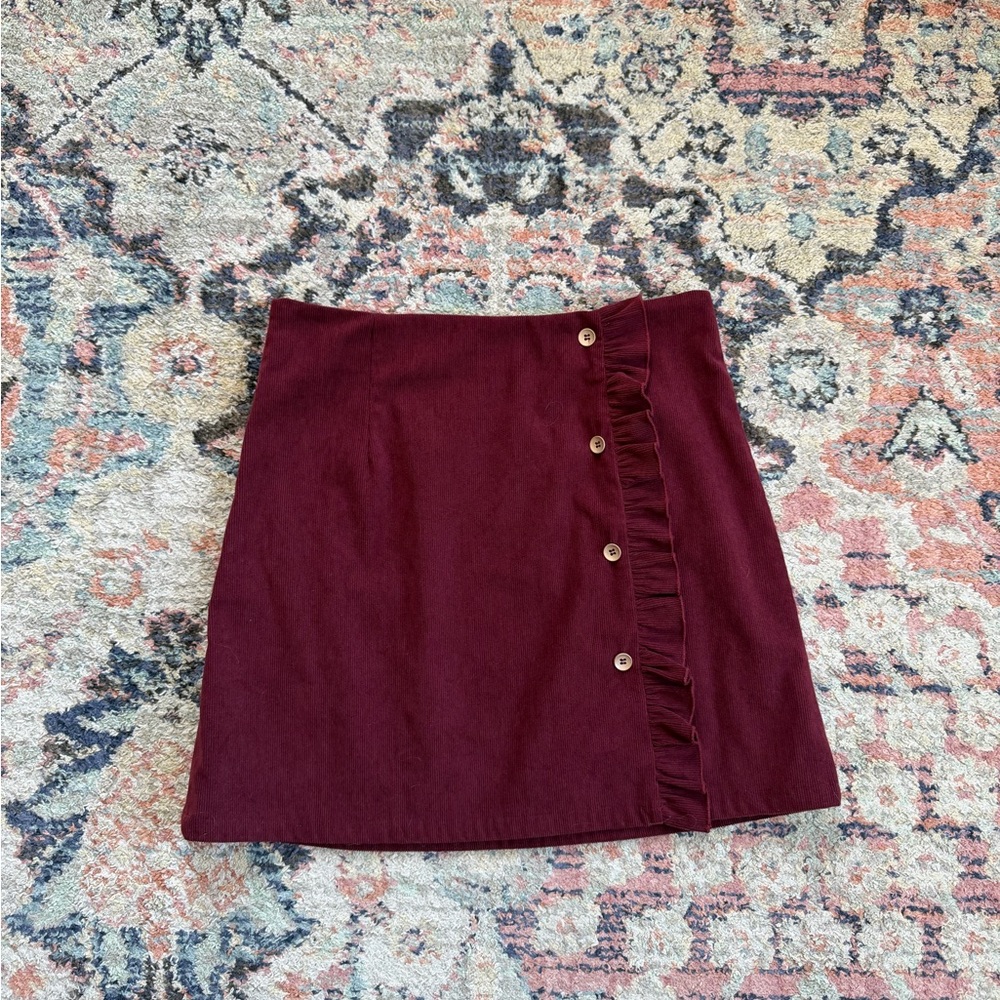 Corduroy Skirt